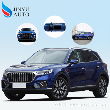 Left Steering Hongqi HS5 2022 China Faw Modified luxury suv FWD High Speed Used Cars For The Daily Functional Transfering